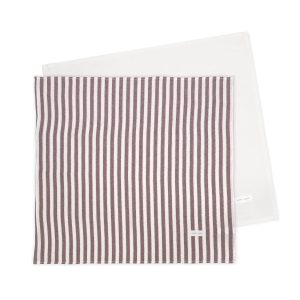 PASITO A PASITO – Conjunto de Duas Muselinas 70X70cm Cherry Strips