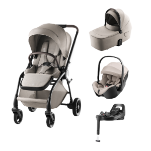 BRITAX ROMER – CARRINHO RIO STYLE + ALCOFA + BABY-SAFE PRO STYLE + BASE