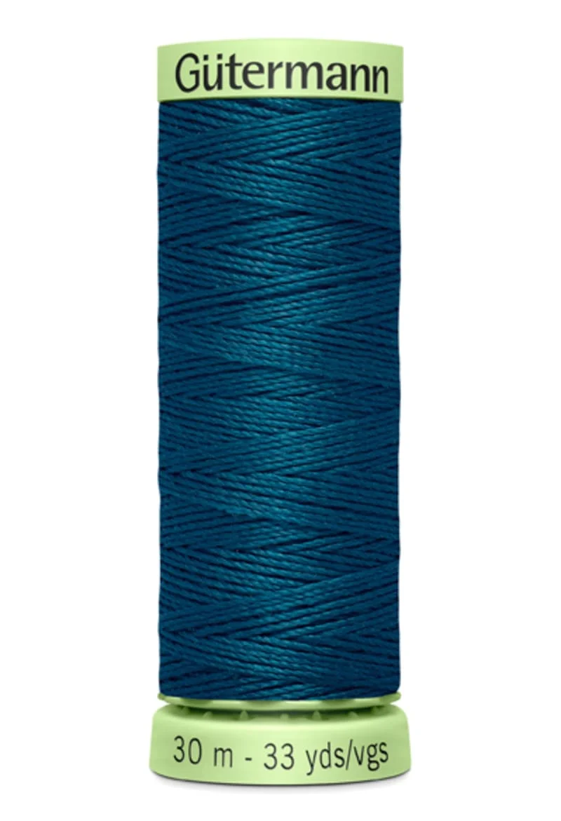 Fio Gütermann n.º 870 azul-lagoa 30 metros - Image 2