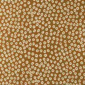 Viscose estampada mostarda
