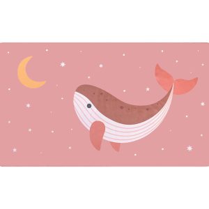 MONNEKA – TOALHA DE PRAIA EM MICROFIBRA WHALE PINK