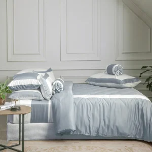 Capa para Almofada Blue Gardenia Valentino 36x70cm Gris