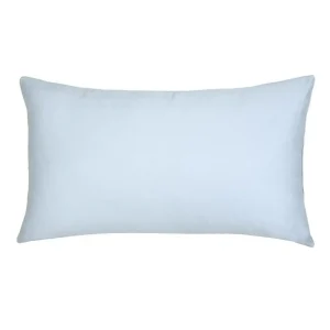Almofada Buddemeyer Luxus Brunello Veludo Azul Glacial 50x90cm