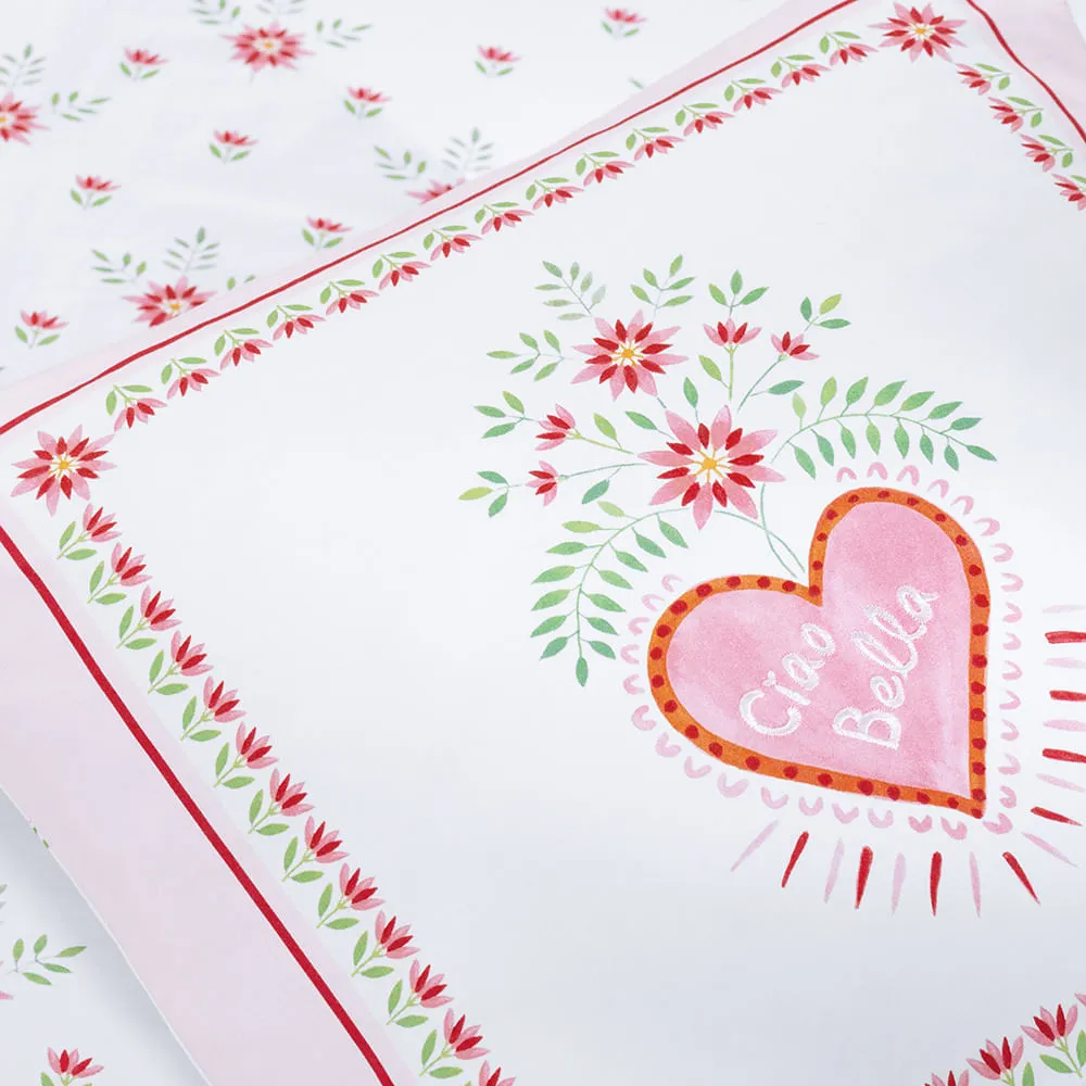 Almofada Infantil Trussardi Le Colonne 300 Fios Cetim 100% Algodão Egípcio 45cm x 45cm - Image 3