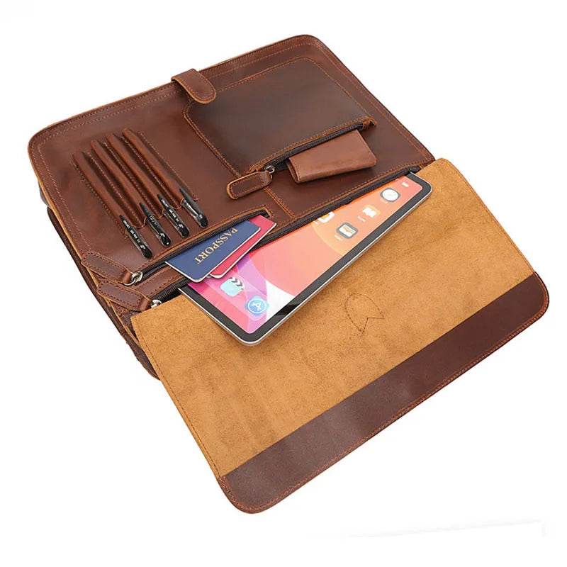 Bolsa Carteiro de Couro Legítimo BP 117: Sua Aliada para o Sucesso Profissional - Image 9