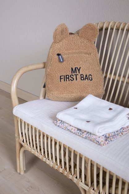 CHILDHOME – Mochila My First Bag Teddymarron - Image 3