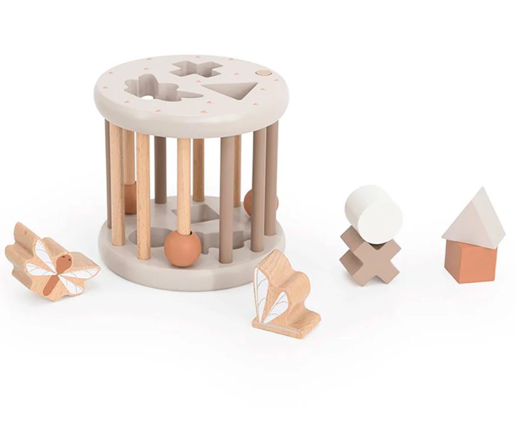 LABEL LABEL – RODA DE CLASSIFICAÇÃO DE FORMAS EM MADEIRA NOUGAT +12M - Image 2