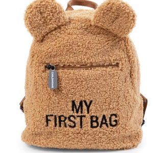 CHILDHOME – Mochila My First Bag Teddymarron