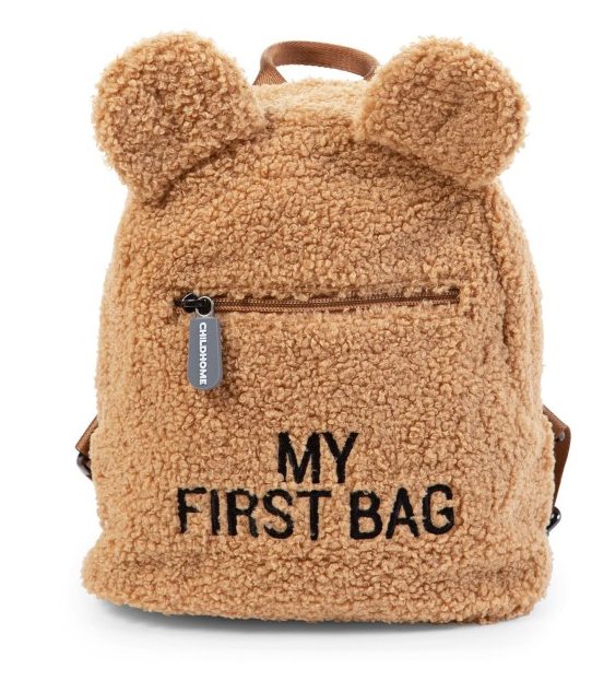 CHILDHOME – Mochila My First Bag Teddymarron