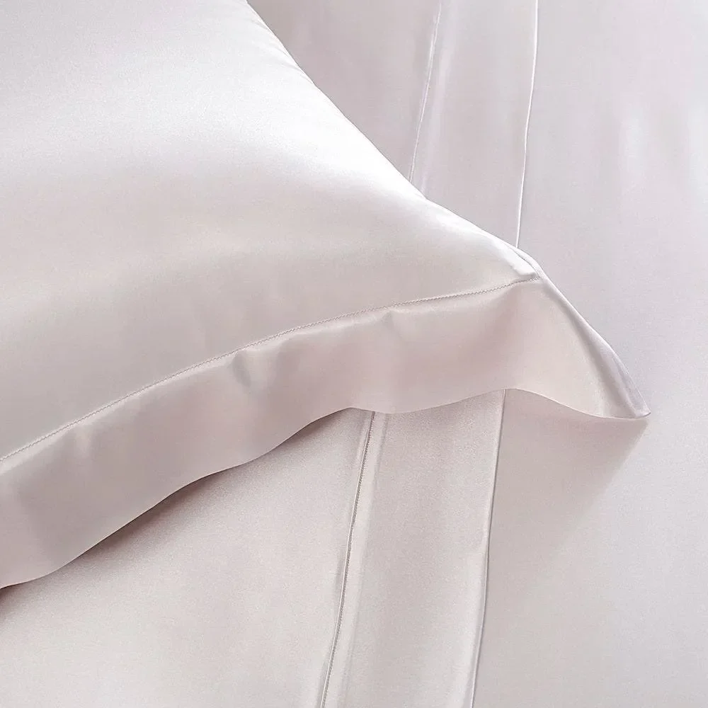 Fronha Buddemeyer Luxus Seda Royale 100% Seda Natural Rosa Gold 50x70cm - Image 4