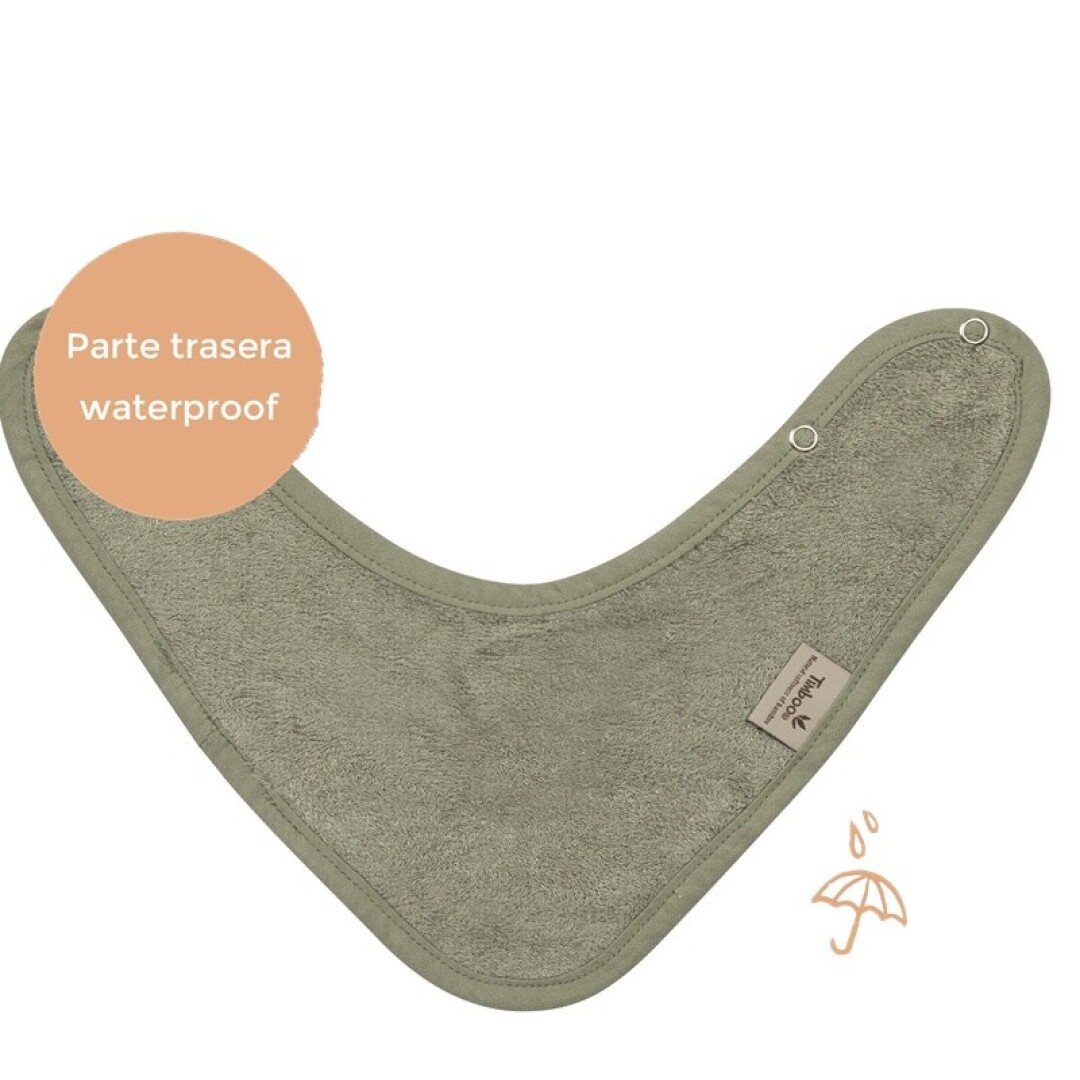TIMBOO – BANDANA BIB WATERPROF WHISPER GREEN - Image 2
