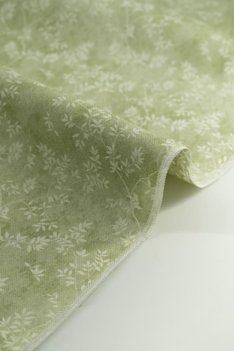 Tela com flores verdes - Image 5