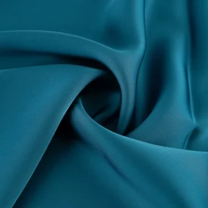 Cetim liso azul oceano