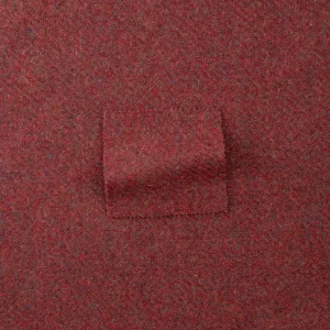Tweed vermelho-caldeira