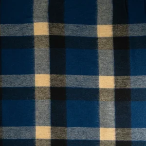 Tweed xadrez íris preta