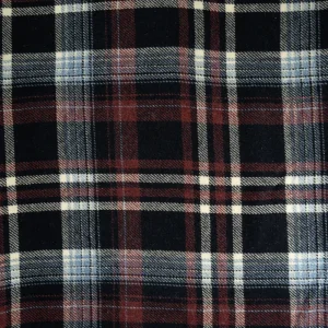 Tweed xadrez azul marinho escuro