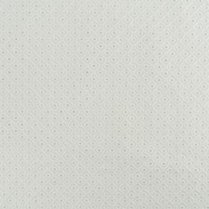 Algodão branco perfurado geométrico