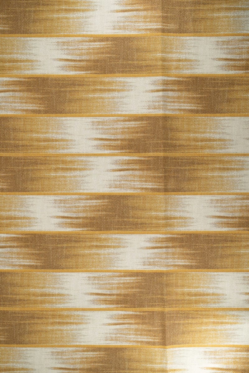 Semipanamá abstrato mostarda
