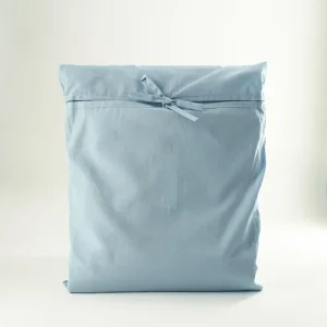 Conjunto de capa de edredão azul estrelado