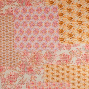 Cambraia estampada com flores