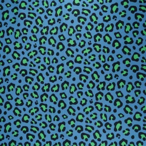Semipanamá leopardo marinho e azulão