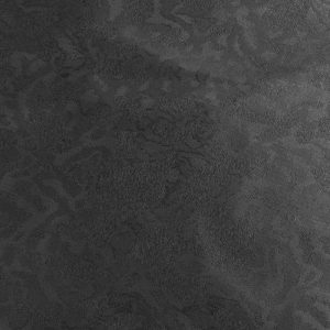 Cetim mikado abstrato preto caviar