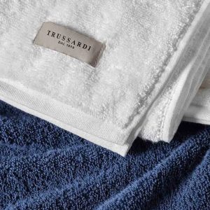 Toalha de Mãos Trussardi Fontani Branco – 30 x 30cm