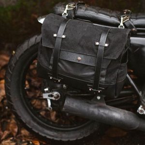 Bolsa Alforges BP 611 Lona+Couro Resistente para Motos