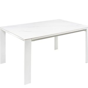 Mesa Extensível Janet140 branco/branco