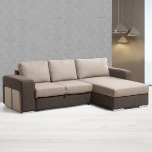 Sofá Chaiselongue Calvin c/Cama – Lourini
