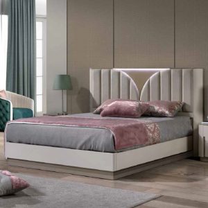 Cama Casal Delta com estofo ref. 943