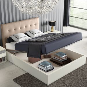 Cama CURVE CR 983 com estrado elevatório