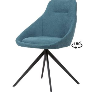 Cadeira Rotativa Celia azul