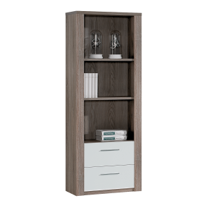 Estante Prateleiras c/ gavetas Paris – Cinza