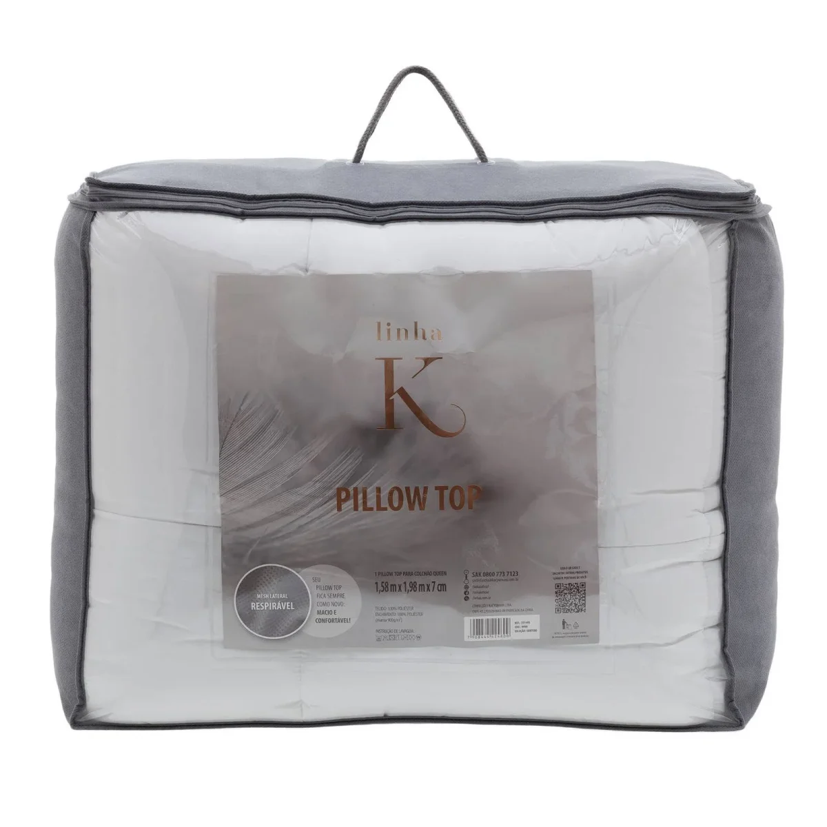 Pillow Top Kacyumara Linha K 900g/m²