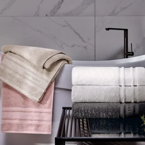 Toalha Banhão Trussardi Lecce 100% Algodão Branco 86x150cm