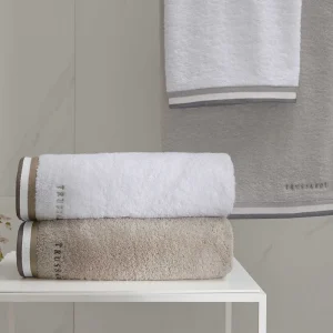 Toalha Banhão Trussardi Montello 86 x 160cm Gelo