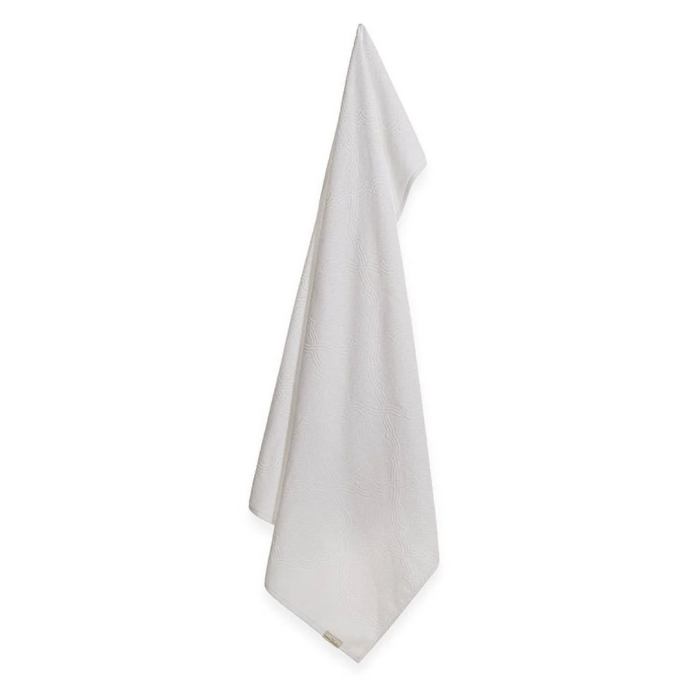 Toalha Banhão Fio Cardado 100% Algodão Galbe Branco - Image 3