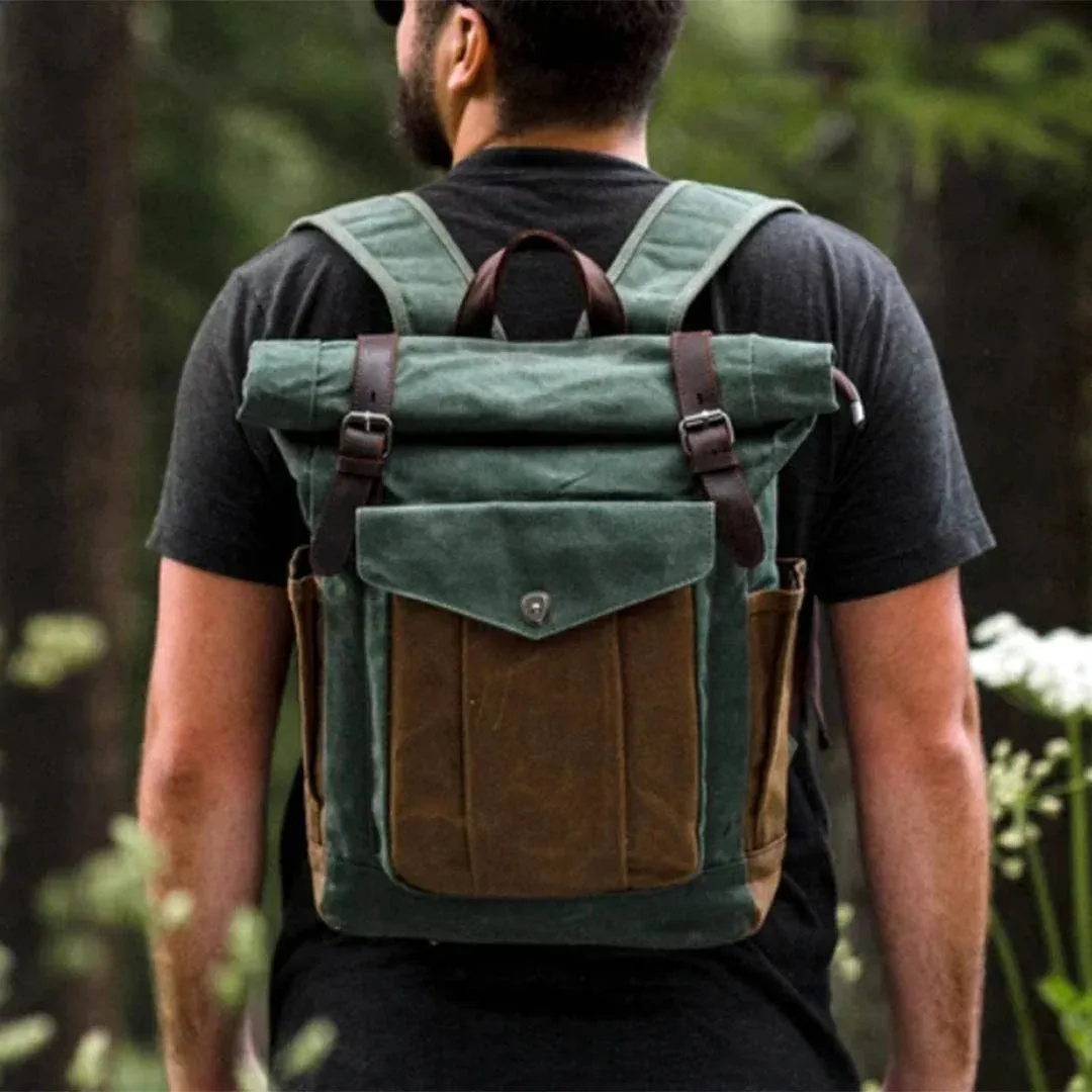 Mochila BP 100 Notebook 15.6" em Lona e Couro - Image 5